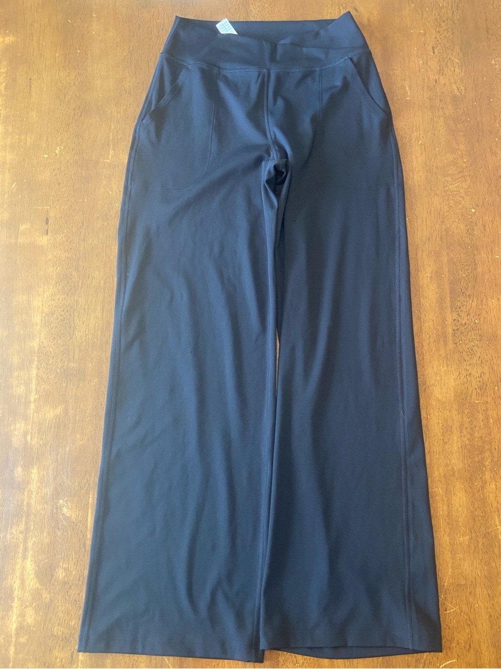 Kids Wide-Leg Black Active Joggers